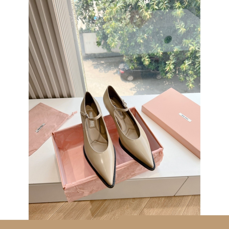 Miu Miu Leather Shoes